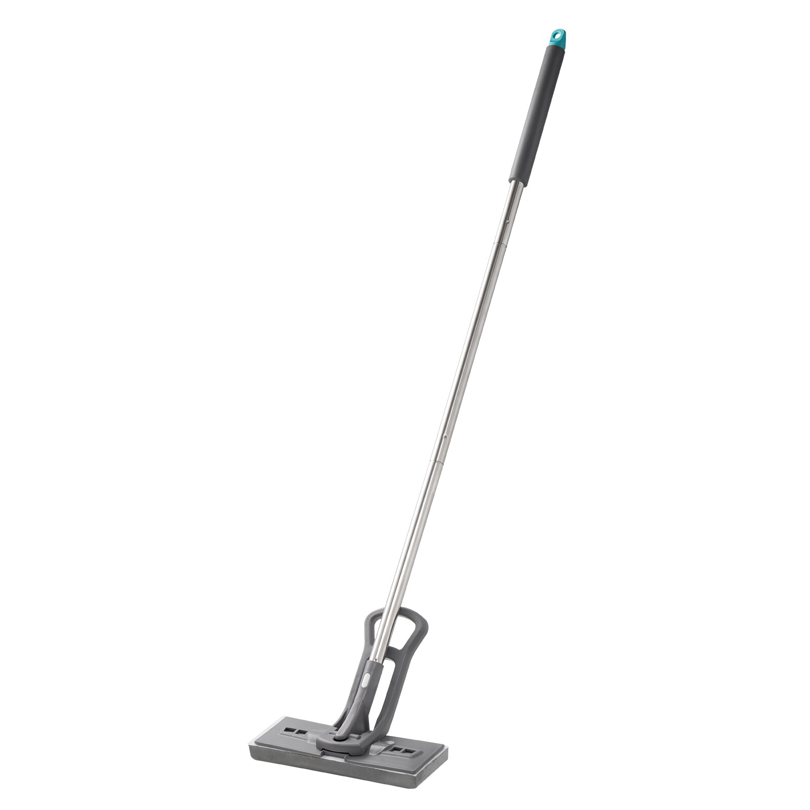 High-Density PU Sponge Mop, Comes With 1 Replacement Head, Easy To Wring, Hook-and-Loop Fastener For Quick Change, Suitable For Cleaning Various Floors_voghion.com